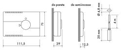 Perry  White Electronic Wall Thermostat is a product on offer at the best price