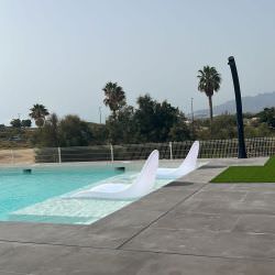 Sdraio Da Piscina Concetta In Plastica