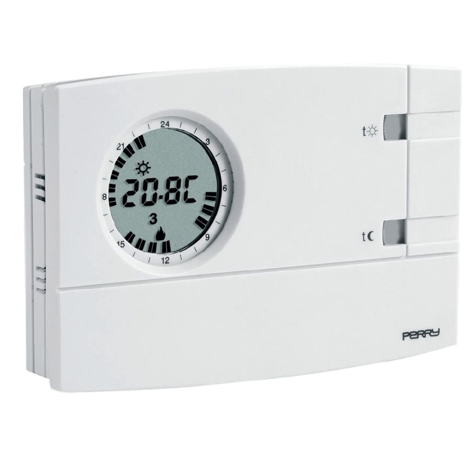 Weekly Wall Clock Thermostat