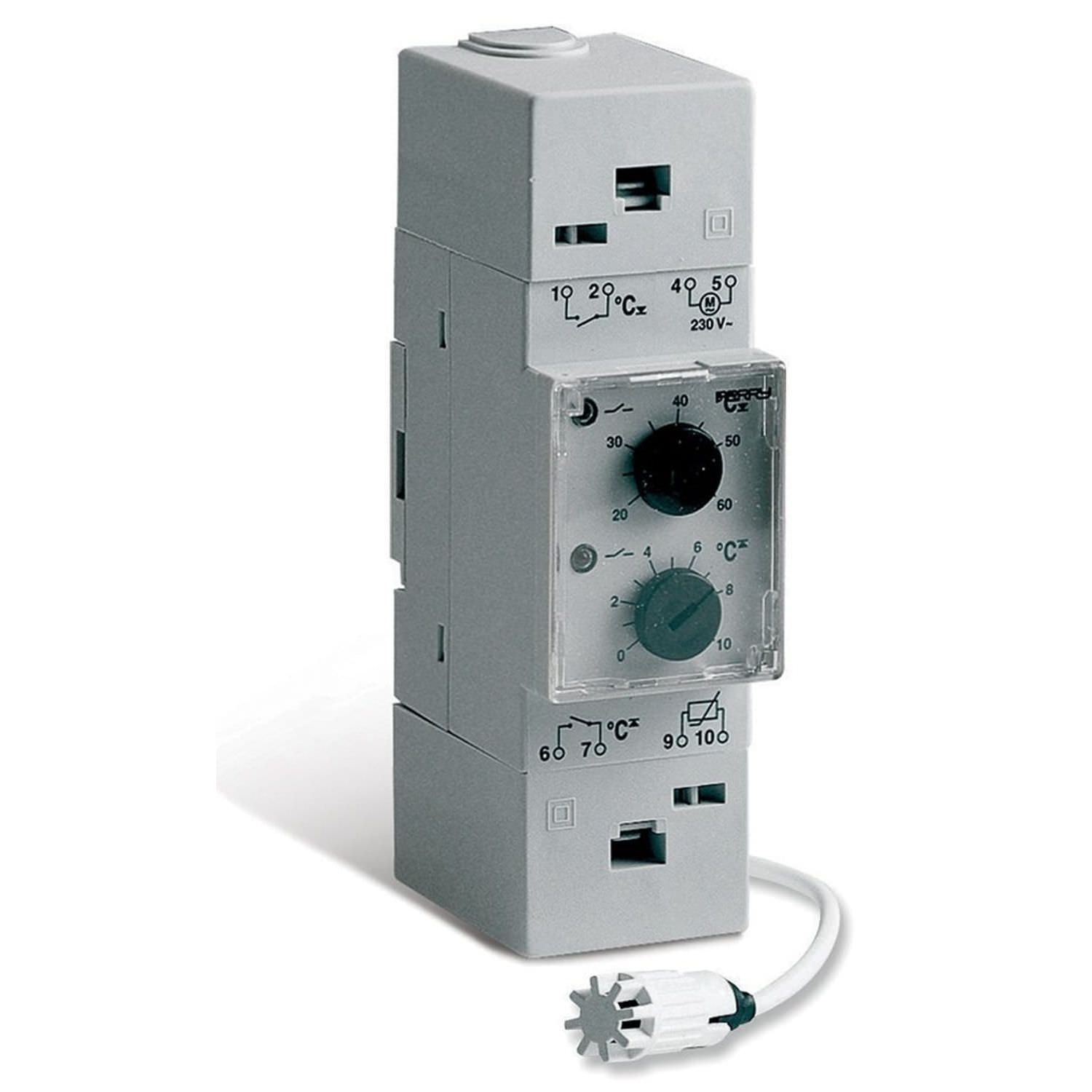 Perry DIN Rail Modular Thermostat