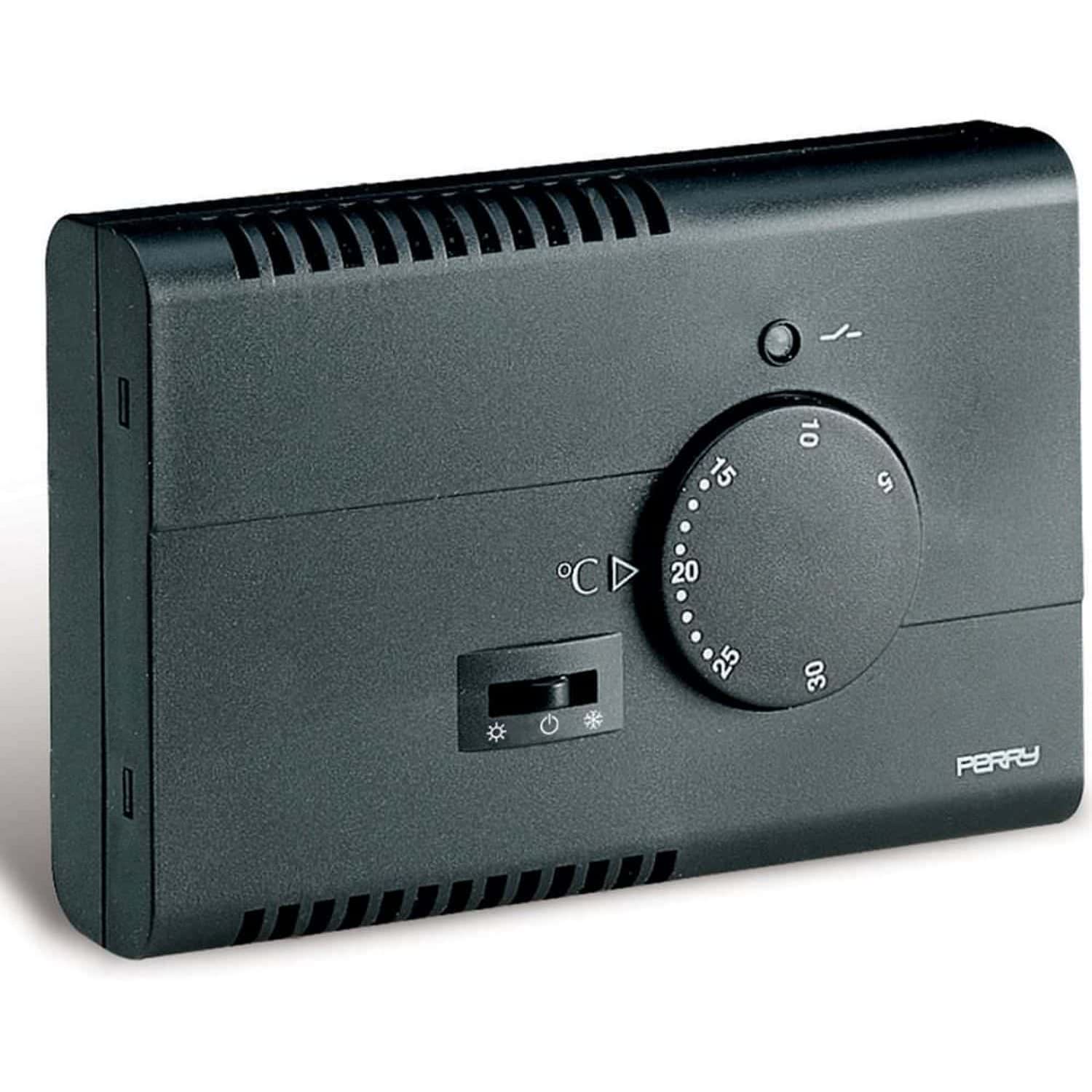 Thermostat für elektronische Wand schwar