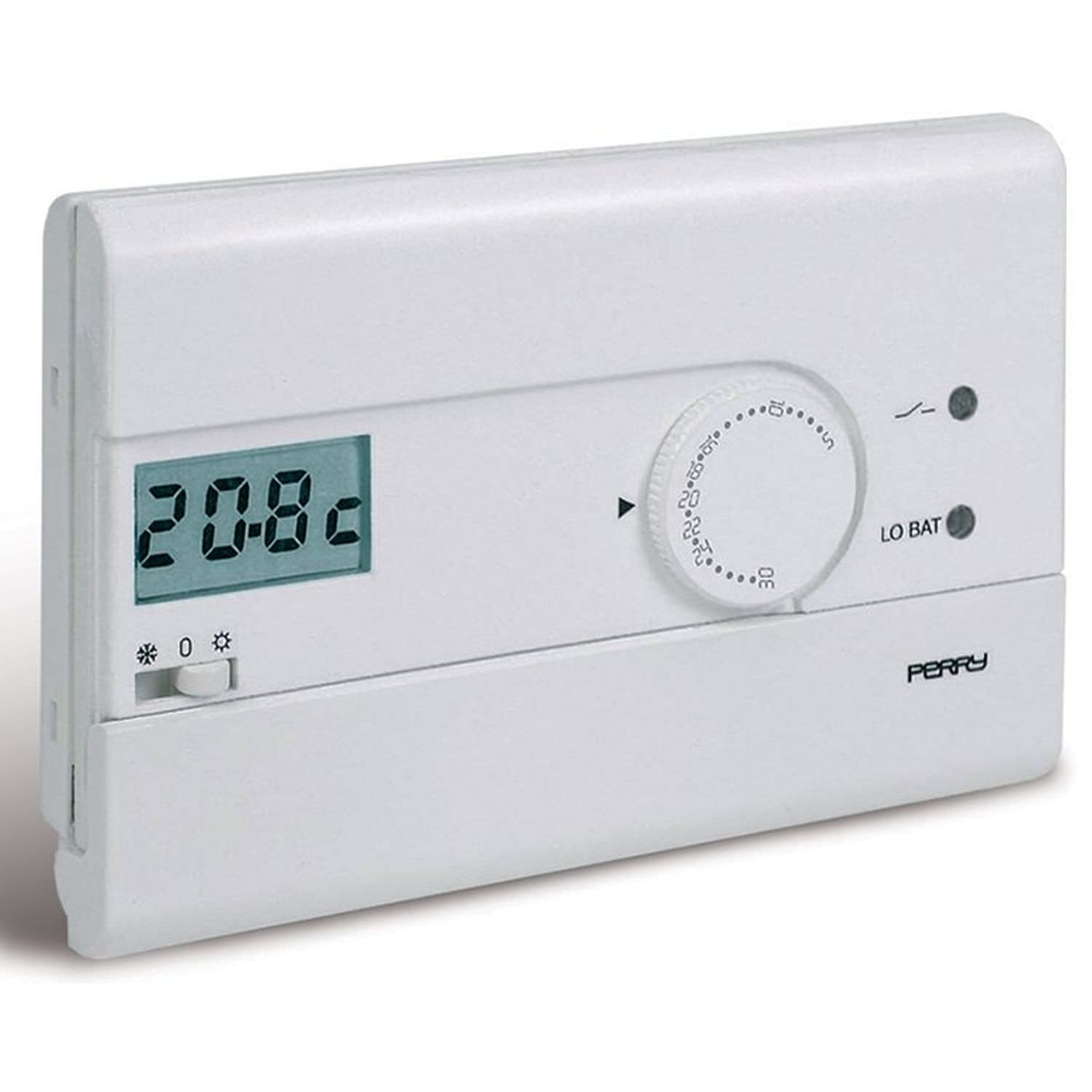 Digital Wall Thermostat White